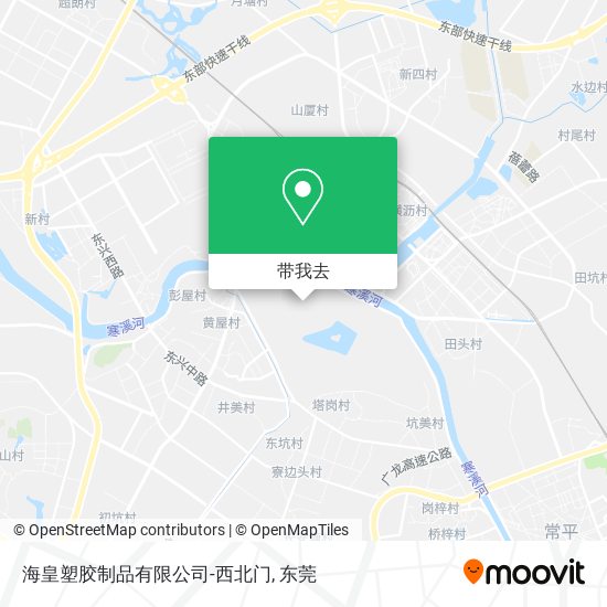 海皇塑胶制品有限公司-西北门地图