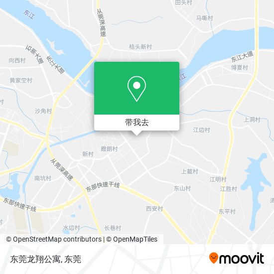 东莞龙翔公寓地图