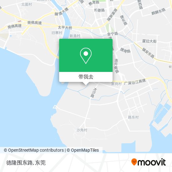 德隆围东路地图