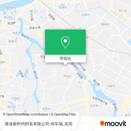 香港新时代时装有限公司-停车场地图