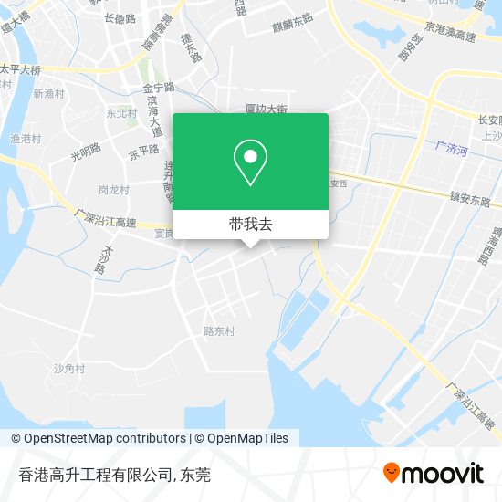 香港高升工程有限公司地图
