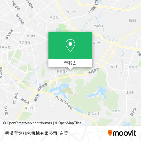 香港宝烽精密机械有限公司地图