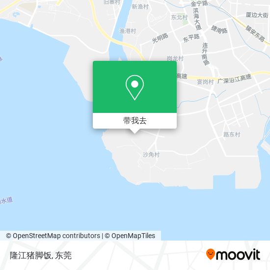 隆江猪脚饭地图