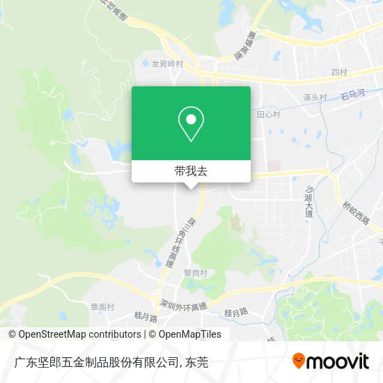 广东坚郎五金制品股份有限公司地图
