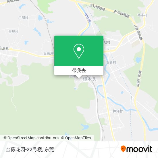金薇花园-22号楼地图