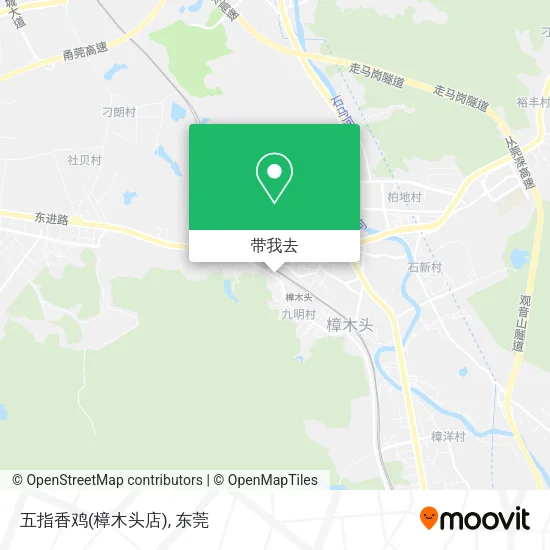 五指香鸡(樟木头店)地图