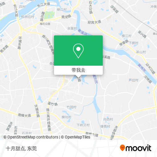 十月甜点地图