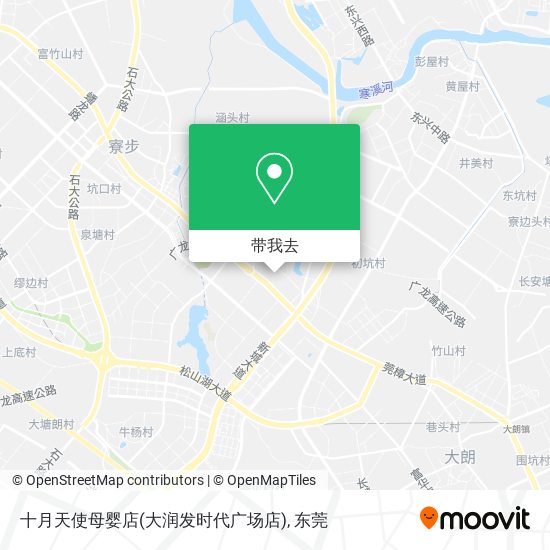十月天使母婴店(大润发时代广场店)地图