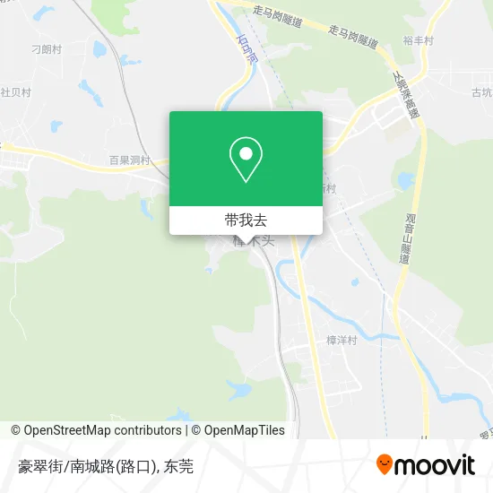 豪翠街/南城路(路口)地图