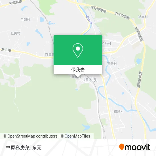 中原私房菜地图
