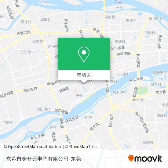东菀市金开元电子有限公司地图