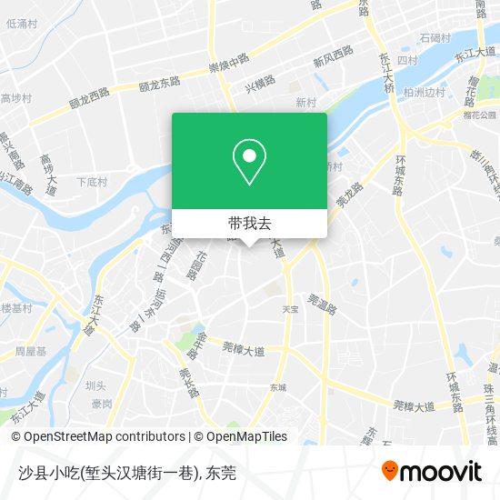 沙县小吃(堑头汉塘街一巷)地图