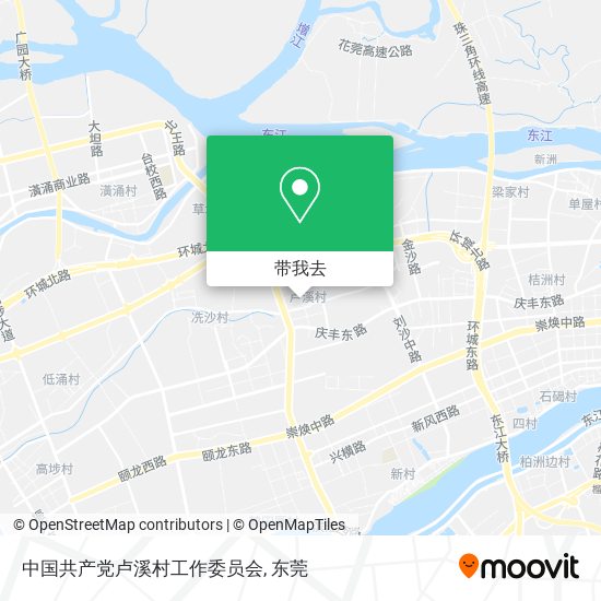 中国共产党卢溪村工作委员会地图