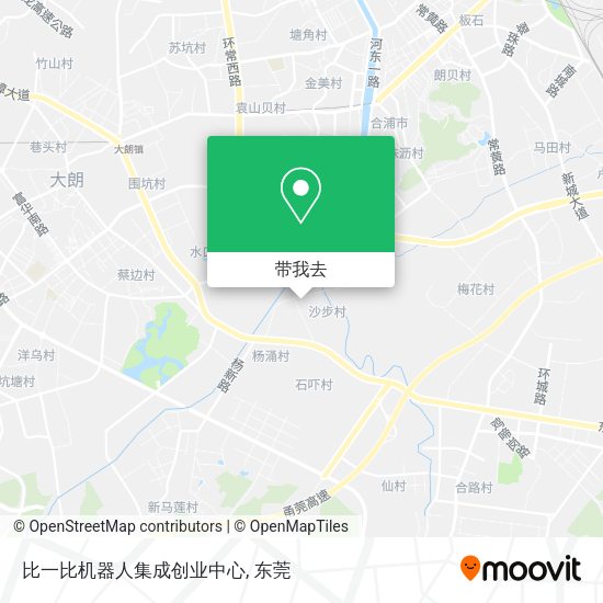 比一比机器人集成创业中心地图