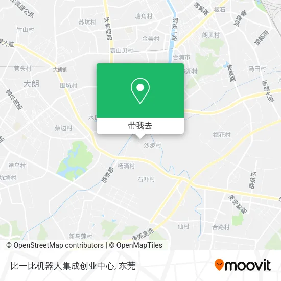 比一比机器人集成创业中心地图