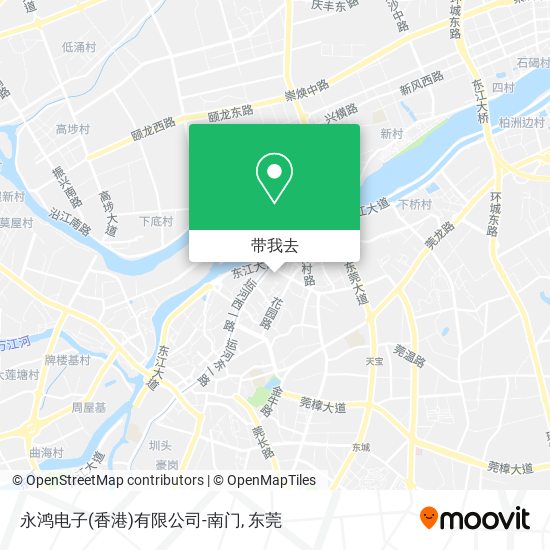永鸿电子(香港)有限公司-南门地图