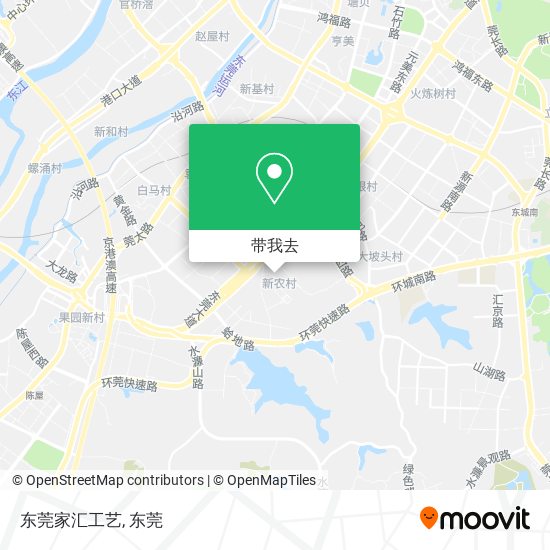 东莞家汇工艺地图