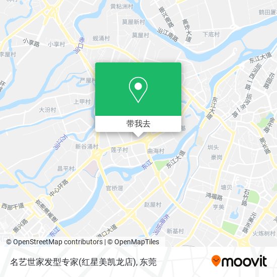 名艺世家发型专家(红星美凯龙店)地图