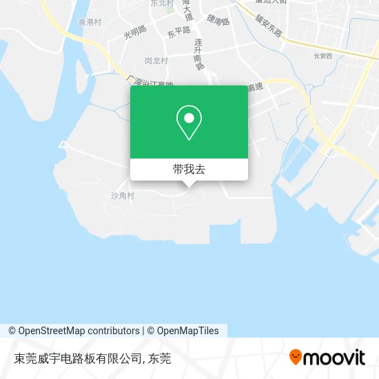 束莞威宇电路板有限公司地图