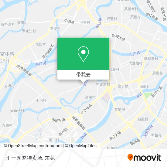 汇一陶瓷特卖场地图