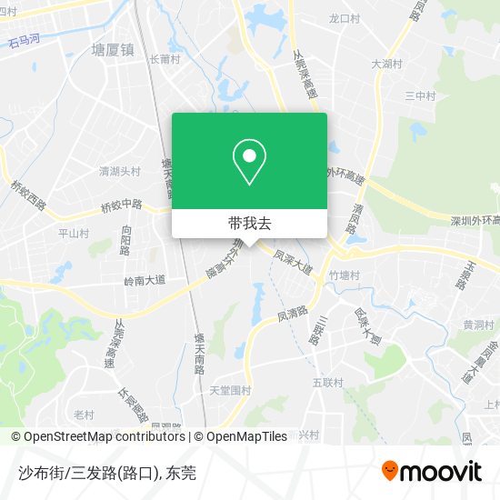 沙布街/三发路(路口)地图