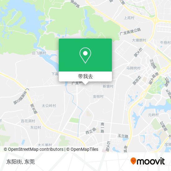 东阳街地图