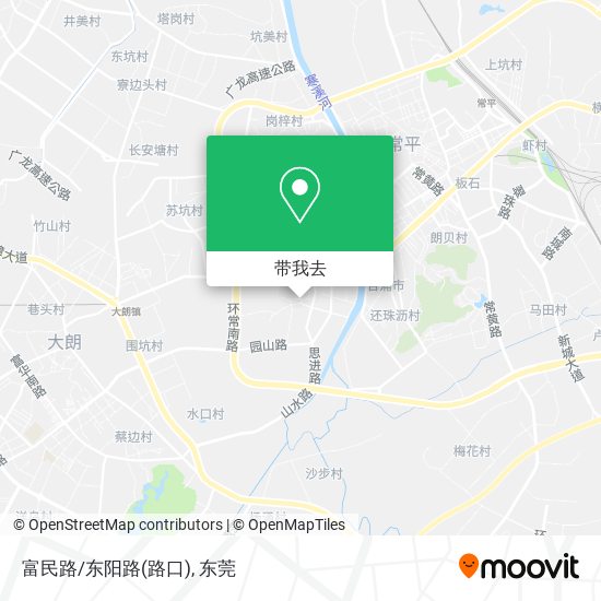 富民路/东阳路(路口)地图