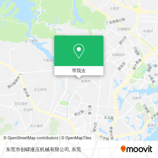 东莞市创嵘液压机械有限公司地图