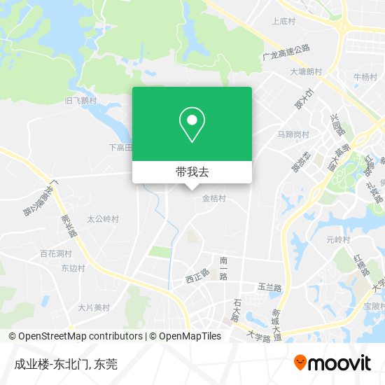 成业楼-东北门地图