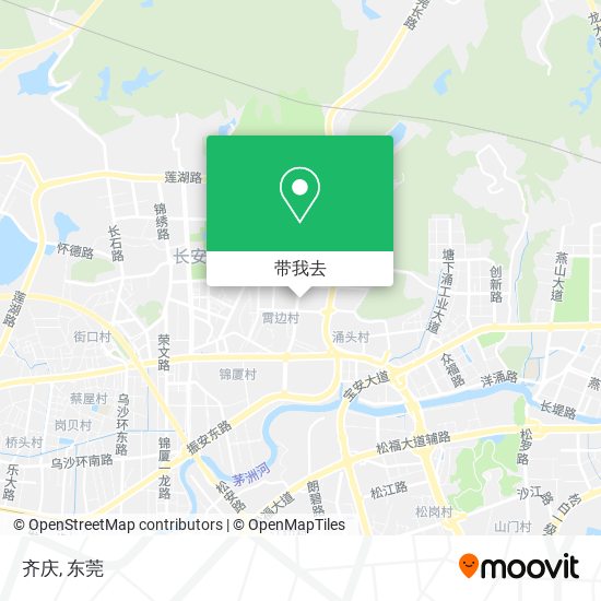 齐庆地图