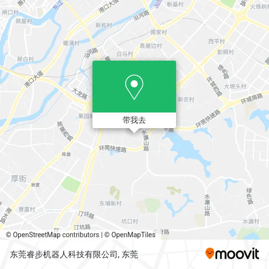 东莞睿步机器人科技有限公司地图