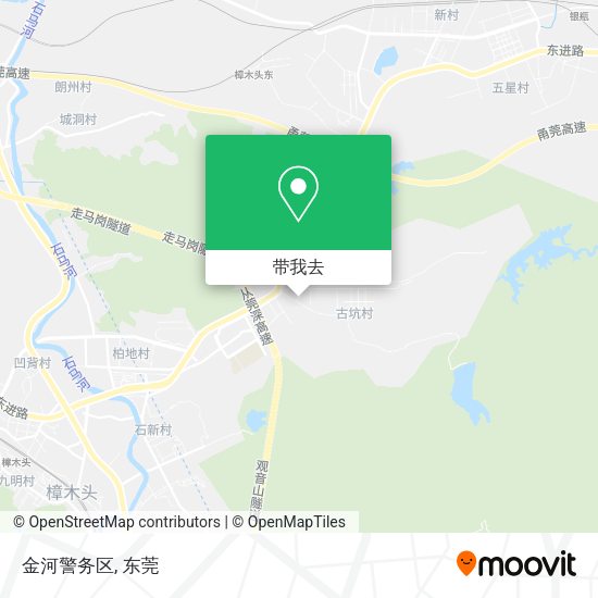 金河警务区地图