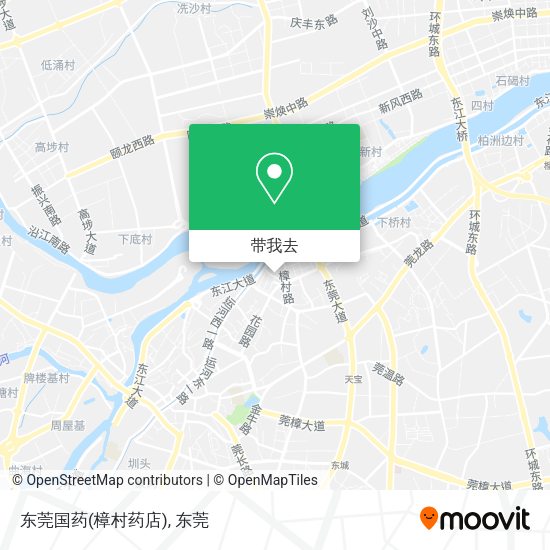 东莞国药(樟村药店)地图