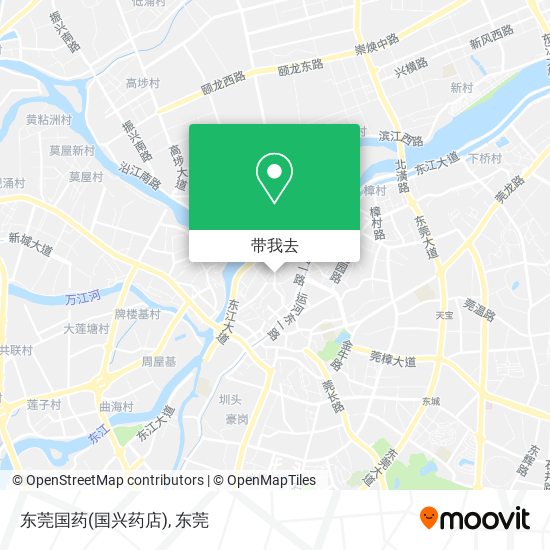 东莞国药(国兴药店)地图