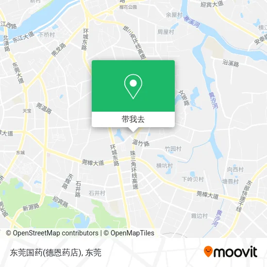 东莞国药(德恩药店)地图