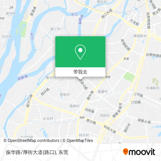振华路/厚街大道(路口)地图