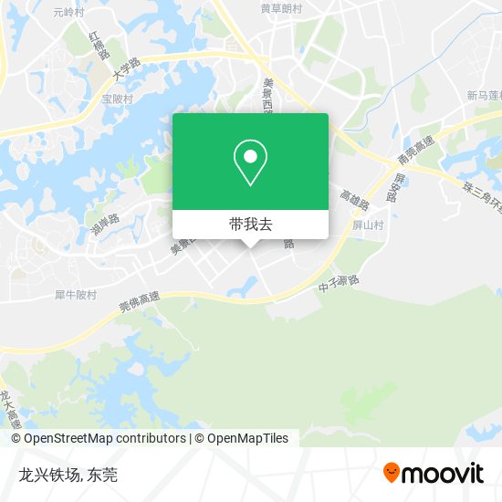 龙兴铁场地图
