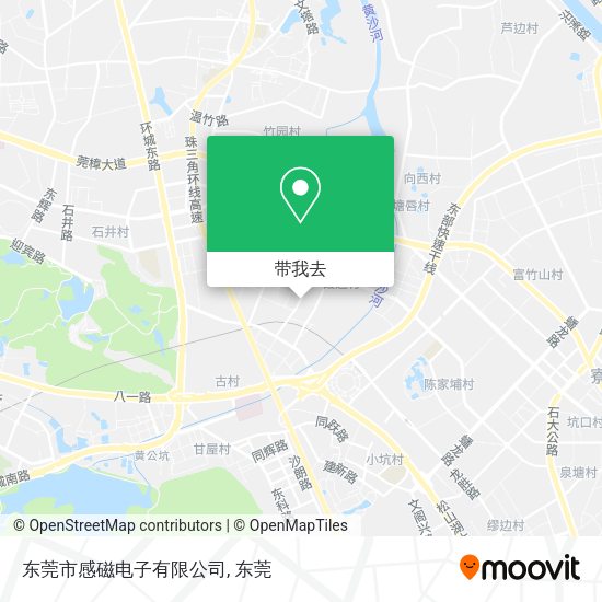 东莞市感磁电子有限公司地图