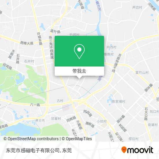 东莞市感磁电子有限公司地图