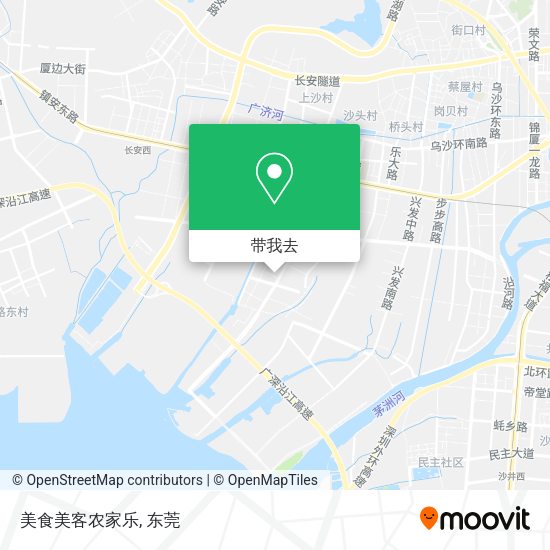 美食美客农家乐地图