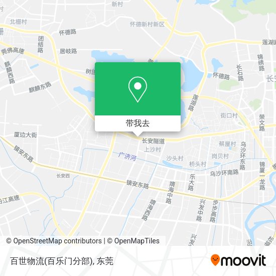 百世物流(百乐门分部)地图