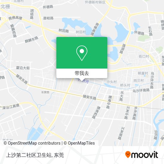 上沙第二社区卫生站地图