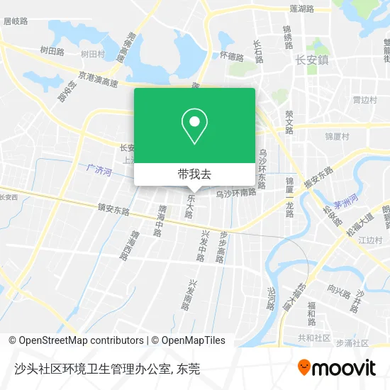沙头社区环境卫生管理办公室地图