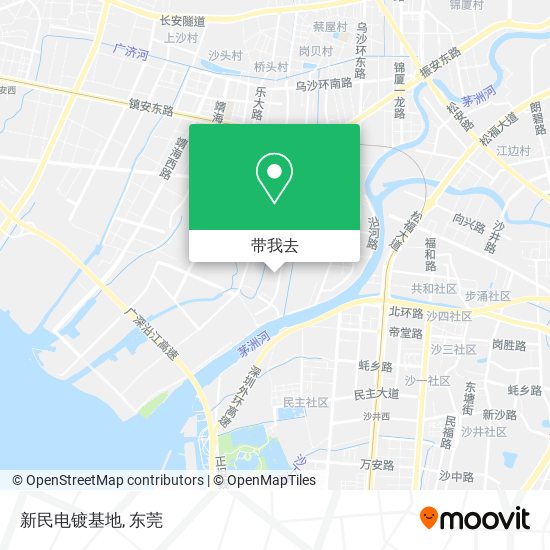 新民电镀基地地图