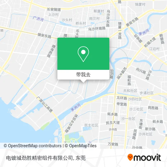 电镀城劲胜精密组件有限公司地图