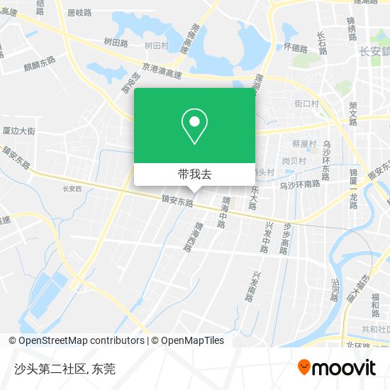 沙头第二社区地图