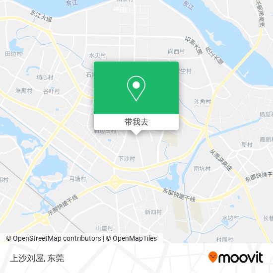 上沙刘屋地图