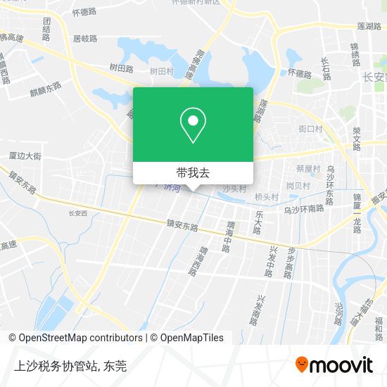 上沙税务协管站地图