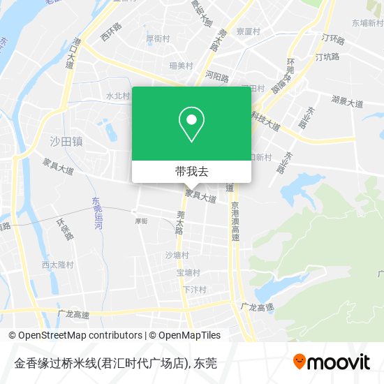 金香缘过桥米线(君汇时代广场店)地图