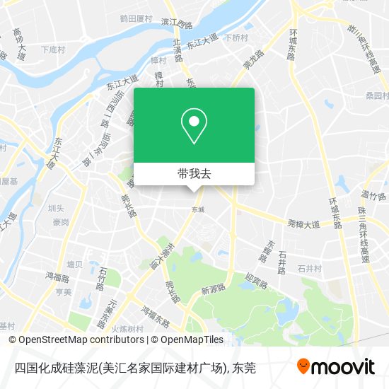 四国化成硅藻泥(美汇名家国际建材广场)地图